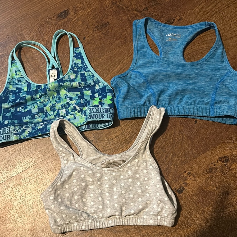 Girls Sports Bras Bundle